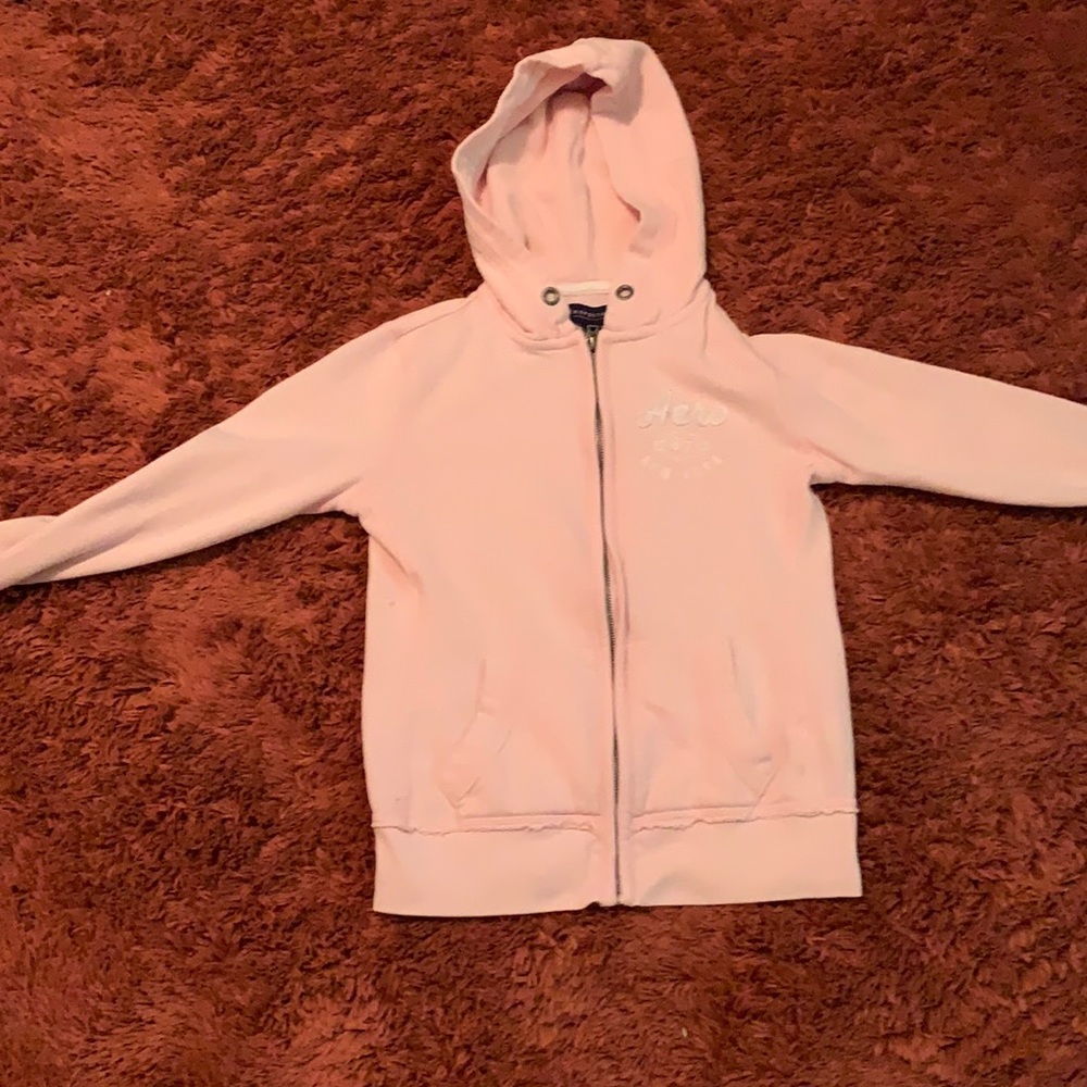 Aeropostale pink zip up